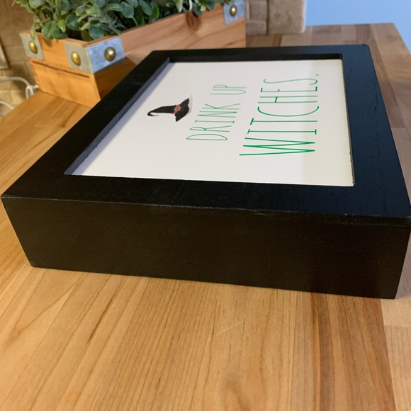 RAE DUNN “DRINK UP WITCHES” FARMHOUSE WOOD SIGN - Picture 4 of 9